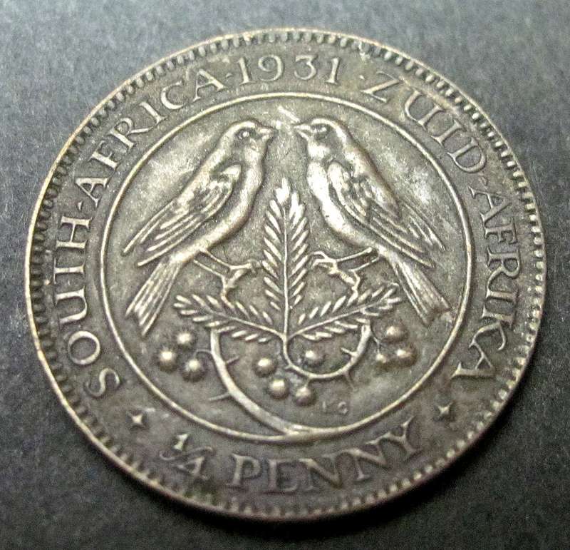 SA Union 1/4 Penny 1931Z