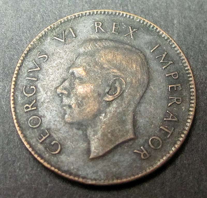 SA Union 1/4 Penny 1941
