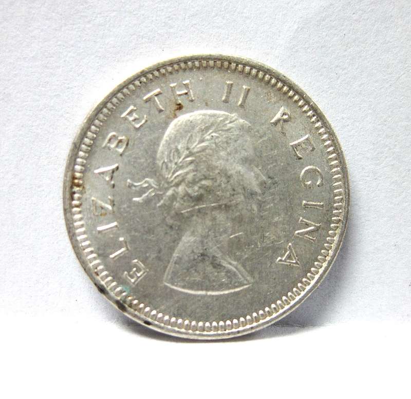 SA Union Threepence 1953 - aUNC condition