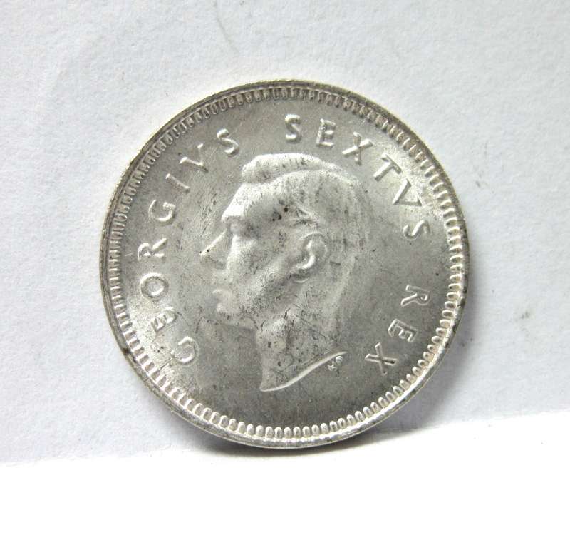 SA Union Threepence 1951 - UNC condition