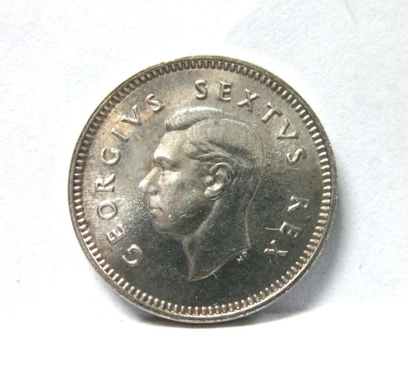 SA Union Threepence 1948 - Proof