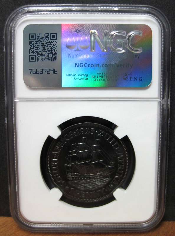 SA Union 1 Penny 1923 - NGC PF67BN