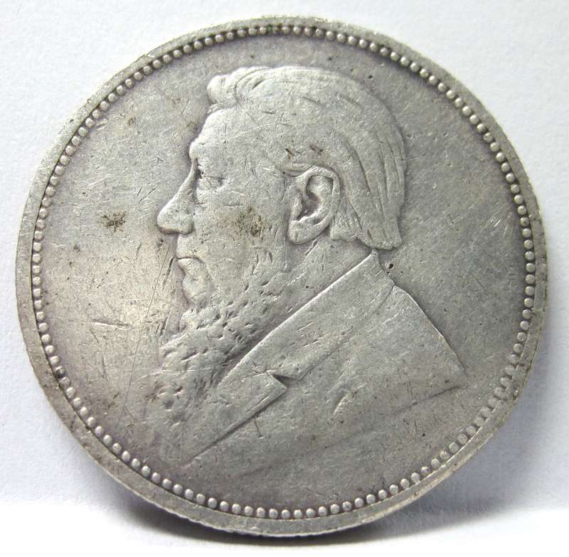 ZAR 2 Shillings 1895 - Ex-Mount