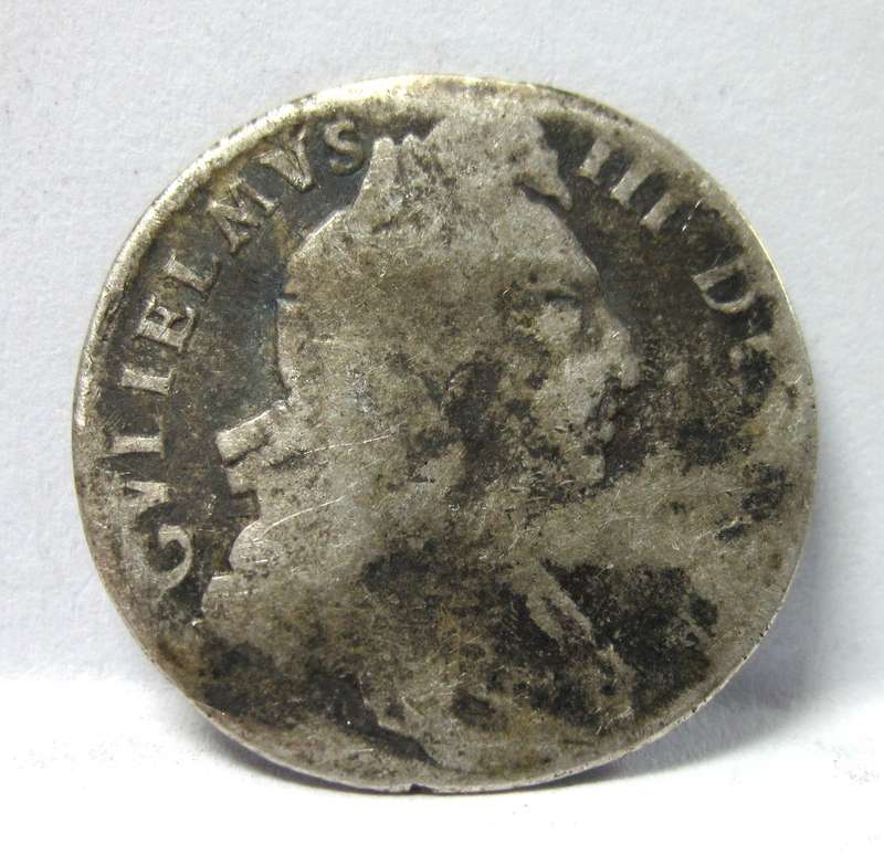 UK 6 Pence 1695-97 - William III