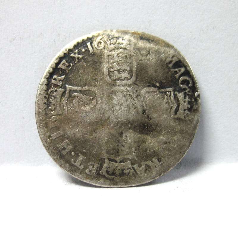 UK 6 Pence 1695-97 - William III