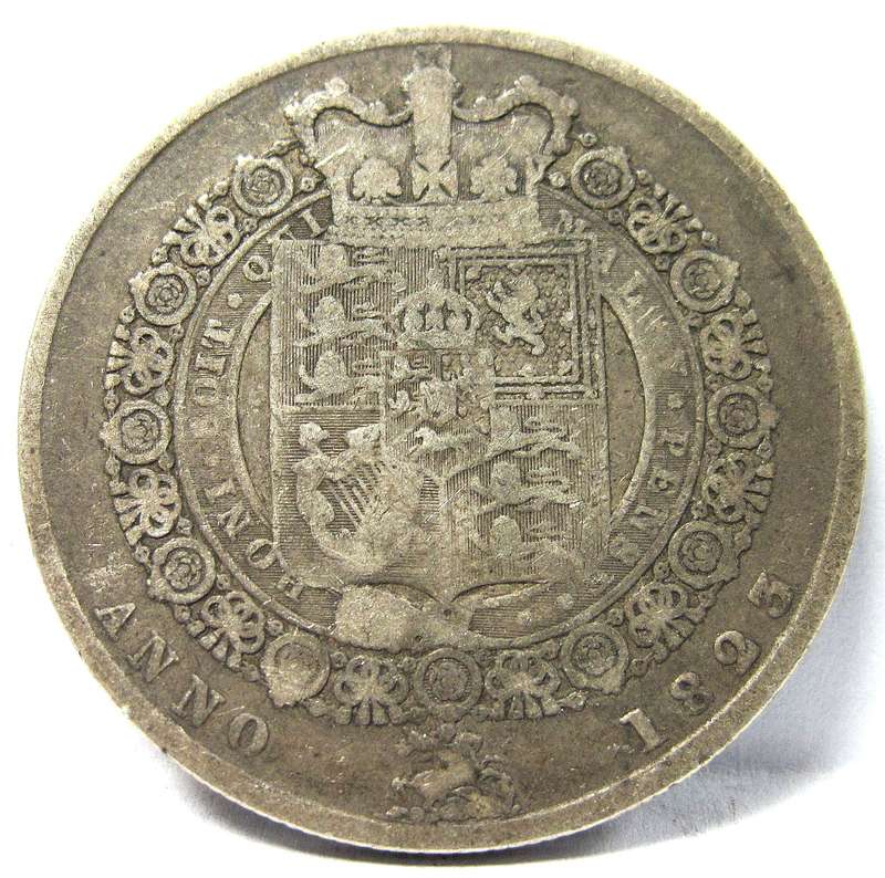 UK Half Crown 1823