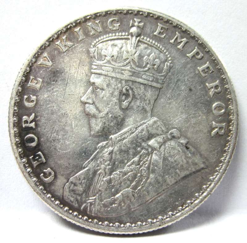 British India 1 Rupee 1916