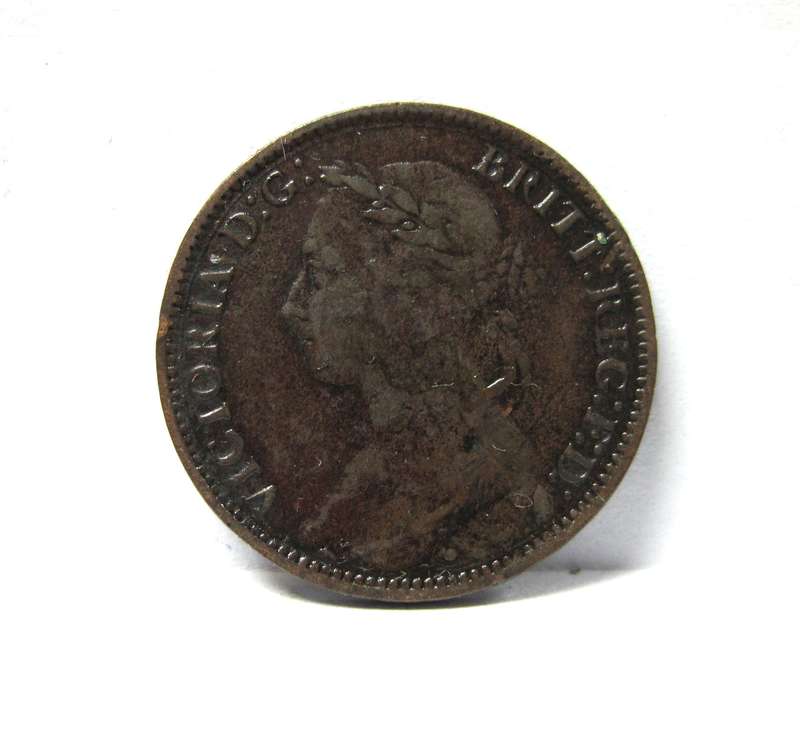 *R1 Auction* UK 1/4 Penny 1886