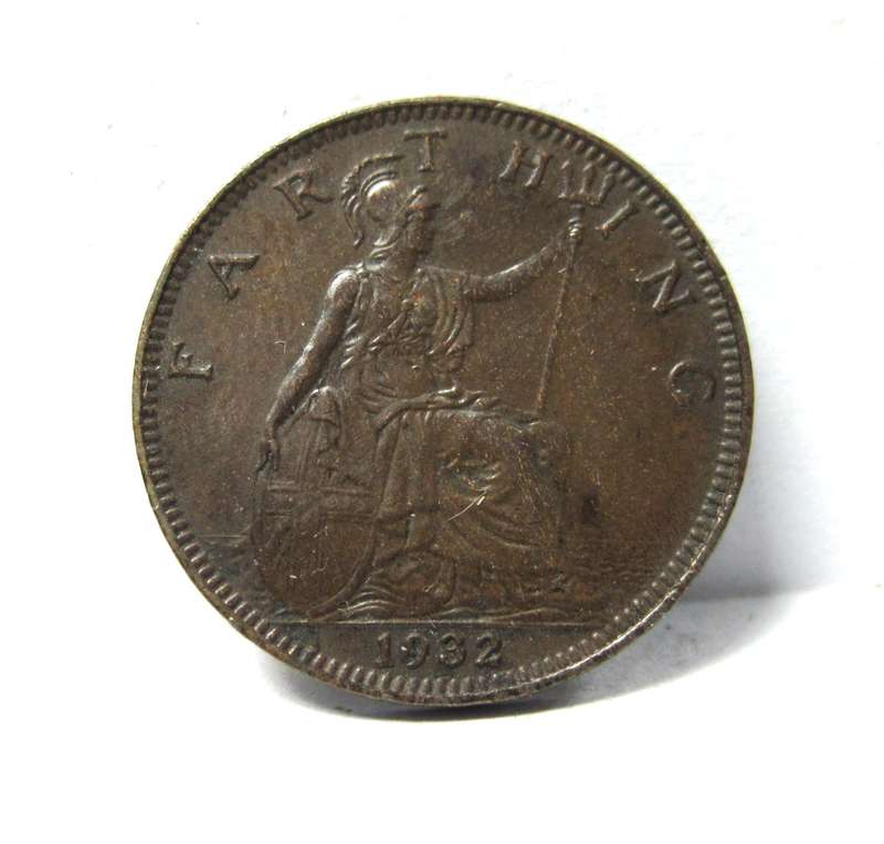 *R1 Auction* UK 1/4 Penny 1932 - UNC condition