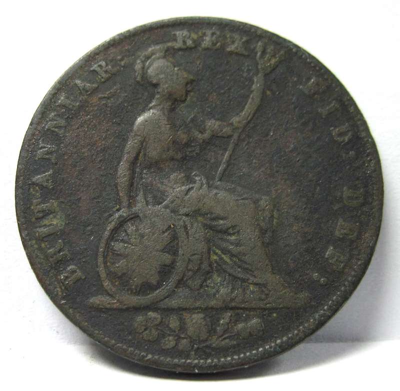 *R1 Auction* UK 1/2 Penny 1826