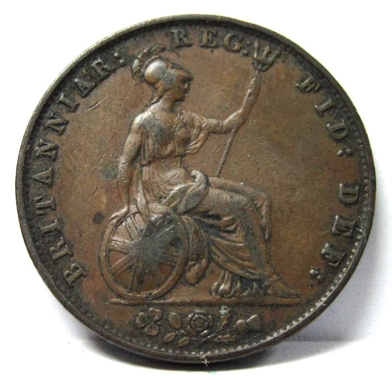 *R1 Auction* UK 1/2 Penny 1857 - Nice condition