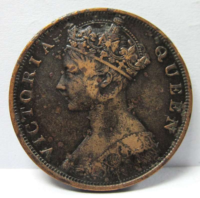 *R1 Auction* Hong Kong 1 Cent 1863