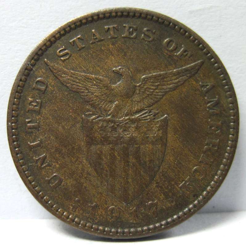 *R1 Auction* Philippines 1 Centavo 1917