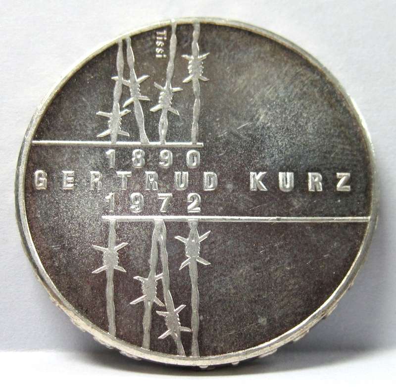 Switzerland 20 Francs 1992 'Gertrud Kurz' Proof coin