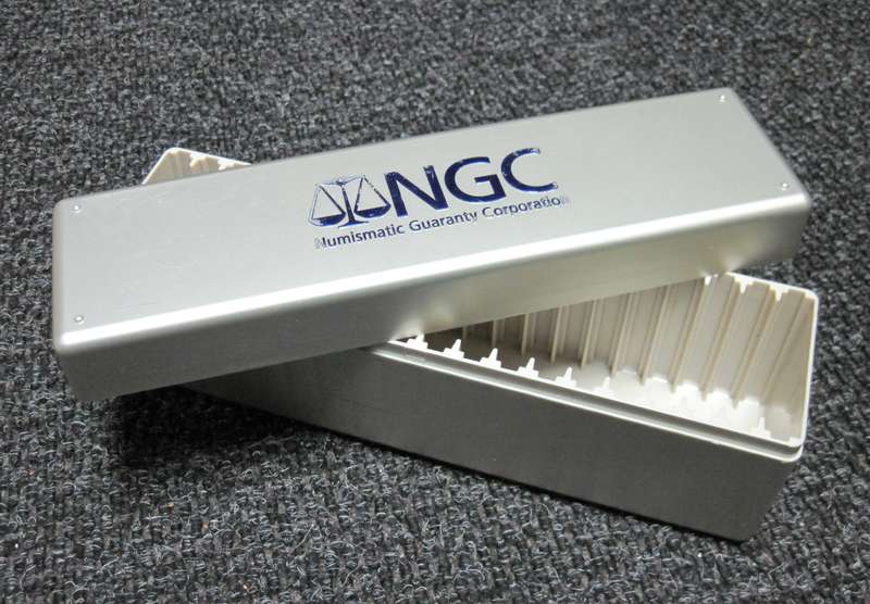 NGC Graded coin box - 20 slots