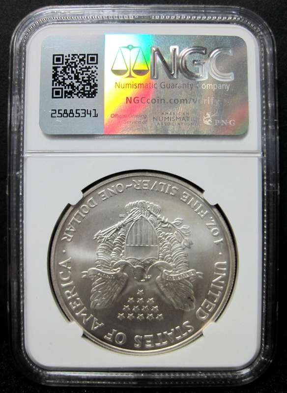 2006 USA Silver Eagle Dollar - NGC MS69