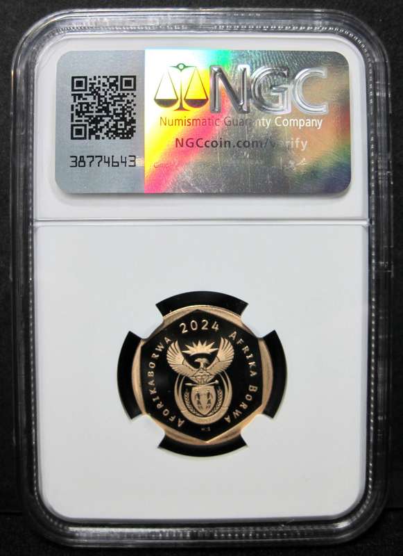 2024 RSA 50 Cents - NGC PF70 Ultra Cameo - 1 of 6 Top Pop