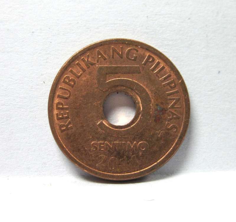 *R1 Auction* Philippines 5 Sentimo 2014