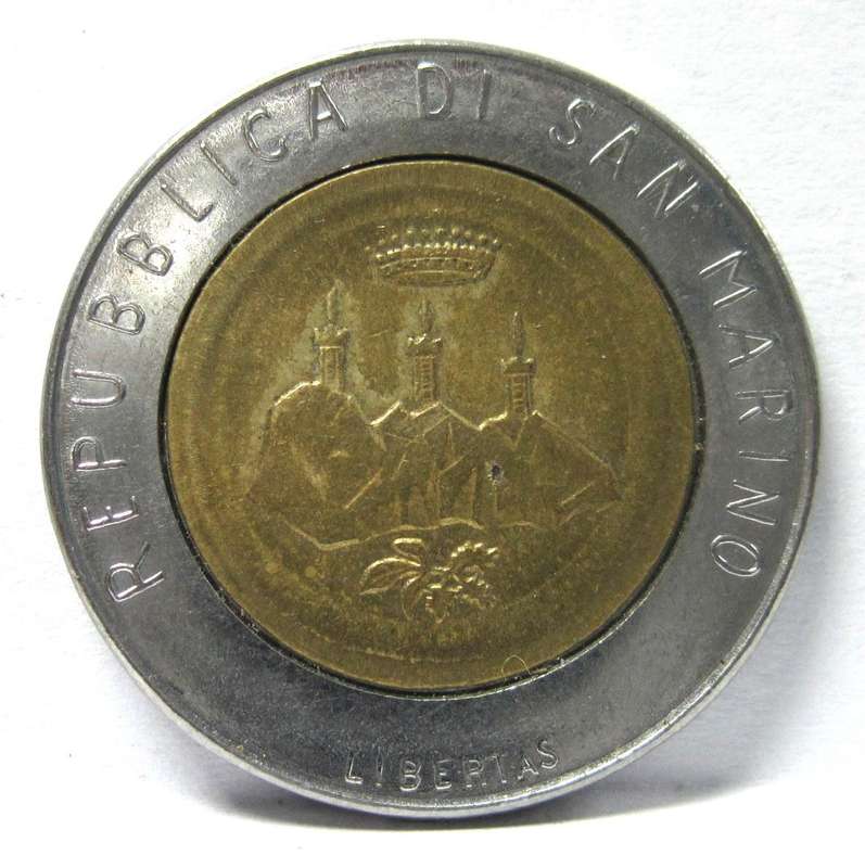 *R1 Auction* San Marino 500 Lire 1986