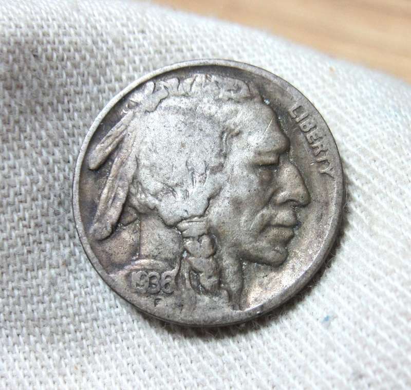 USA 5 Cents 1936 - Buffalo Nickel