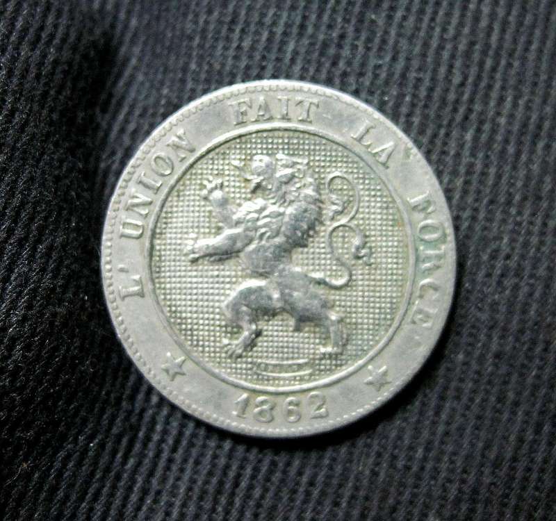 *R1 Auction* Belgium 5 Centimes 1862 - Nice condition