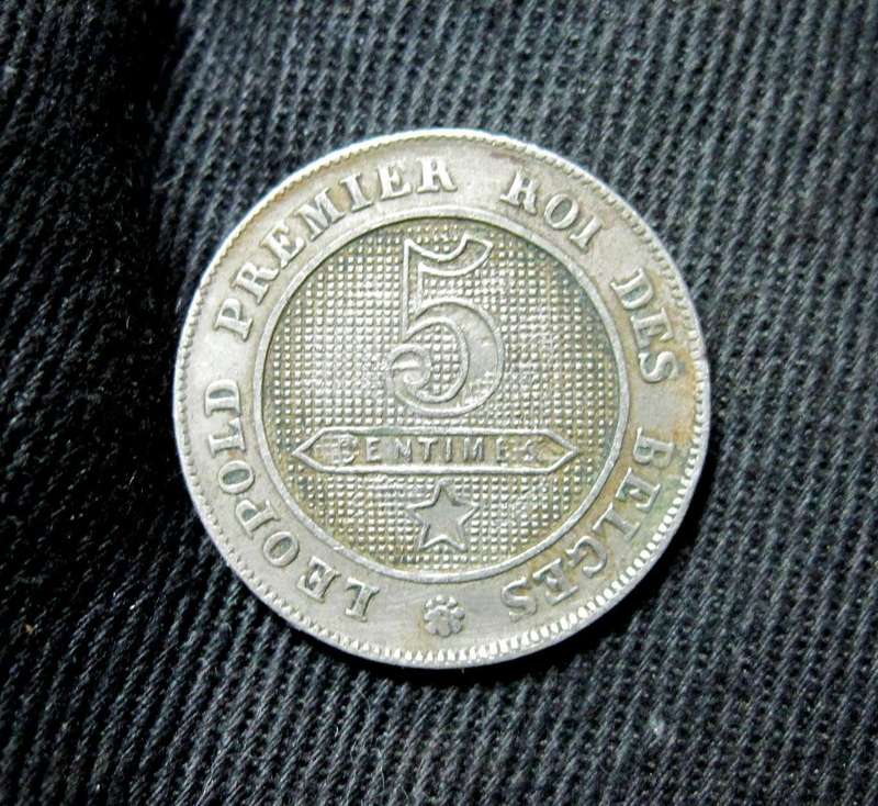 *R1 Auction* Belgium 5 Centimes 1862 - Nice condition