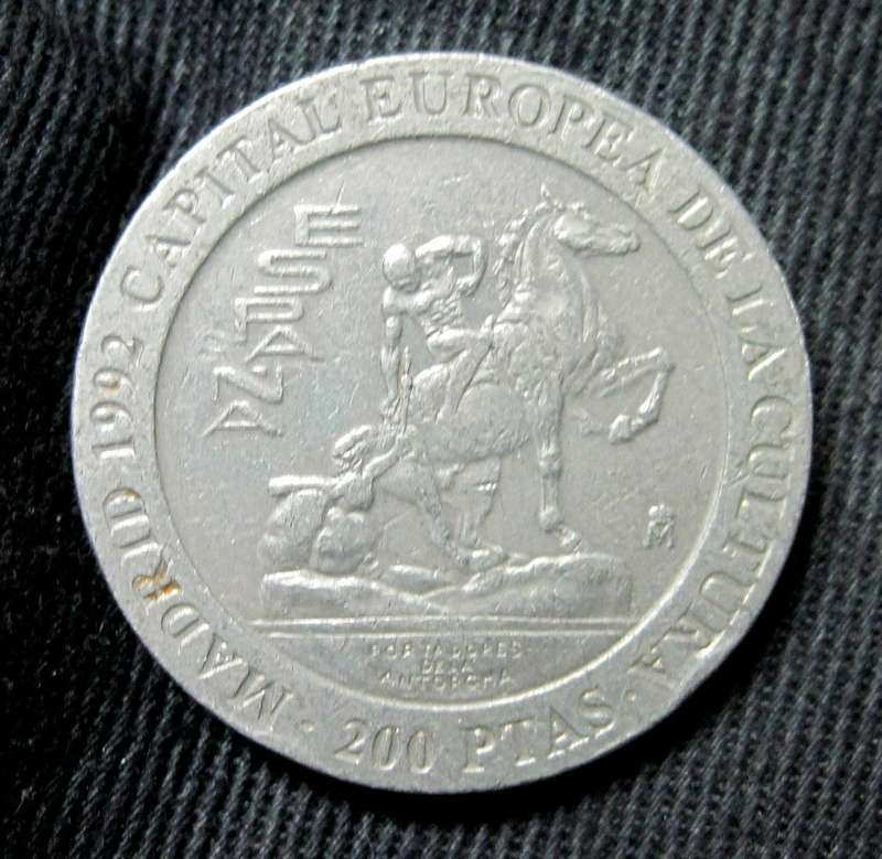 *R1 Auction* Spain 200 Pesetas 1992 - The Torch Bearers