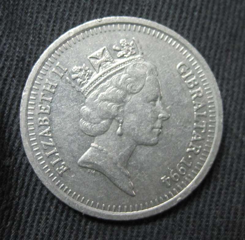 *R1 Auction* Gibraltar 10 Pence 1994