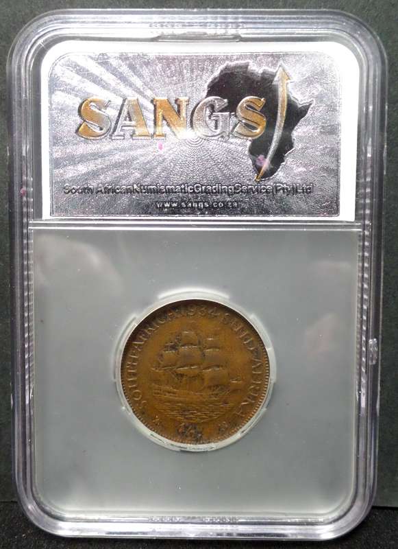Union 1/2 Penny 1934 - SANGS VF20 BN
