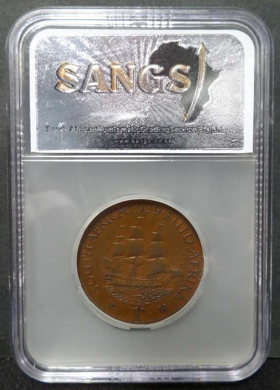 Union 1 Penny 1939 - SANGS XF40 BN