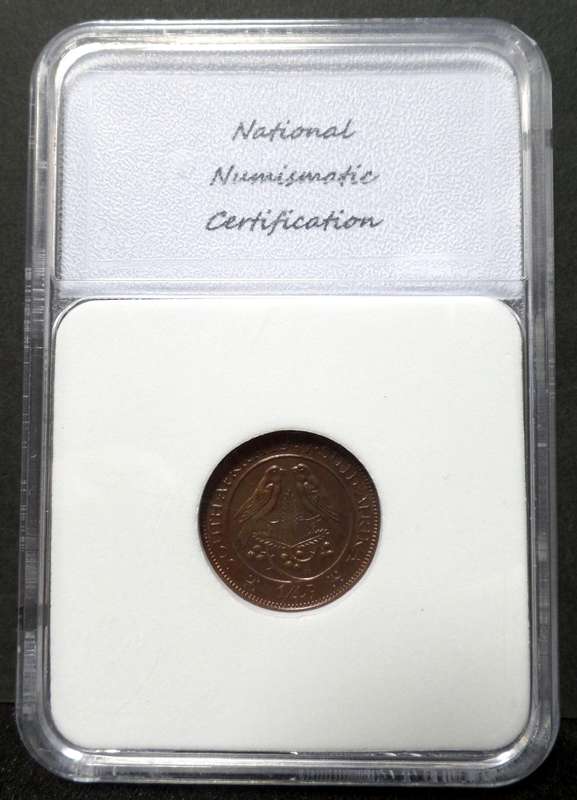 SA Union 1/4 Penny 1947 - NNC PR69 RB