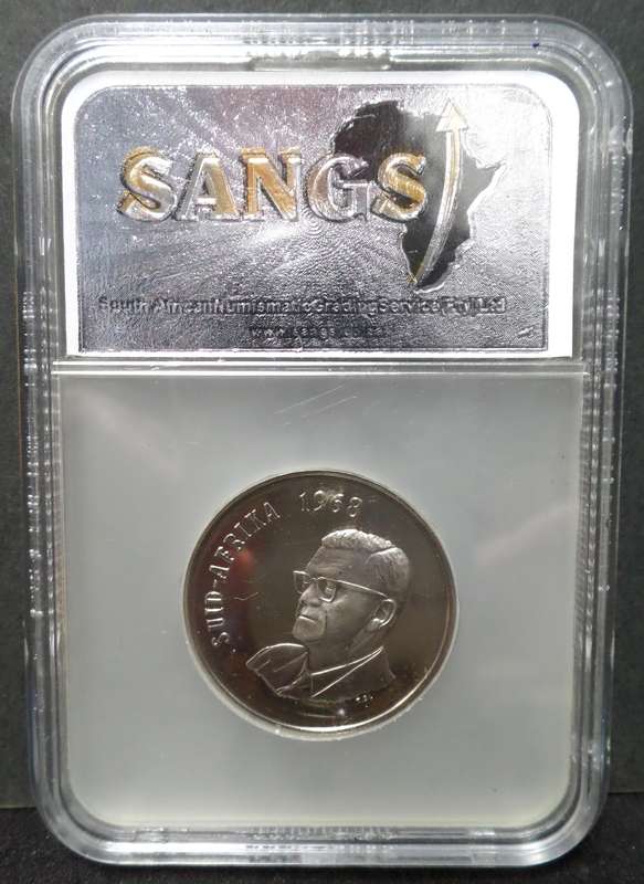 RSA 50 Cents 1968A - SANGS PF64