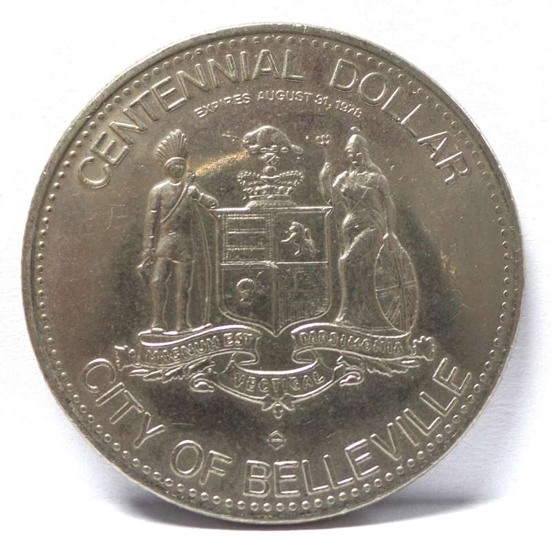 *R1 Auction* Canada - 1978 Belleville Ontario Centennial Dollar