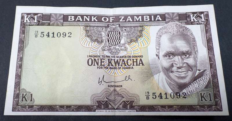 Zambia 1 Kwacha 1976 - Nice condition