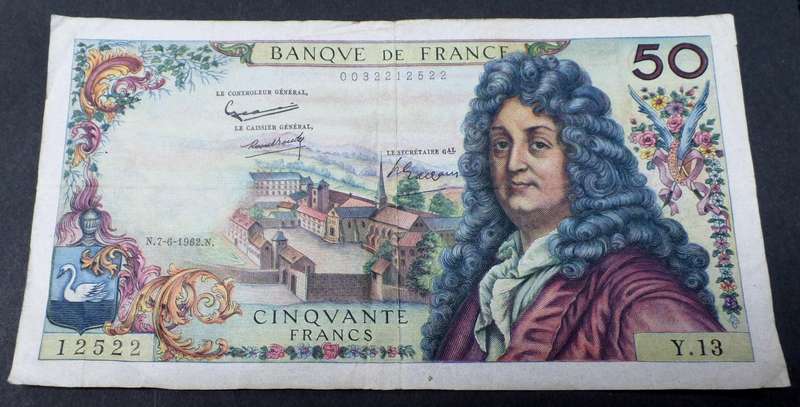 France 50 Francs 1962