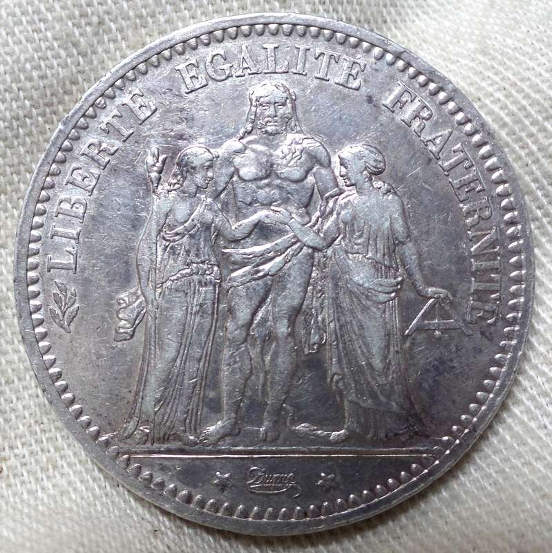 France 5 Francs 1875