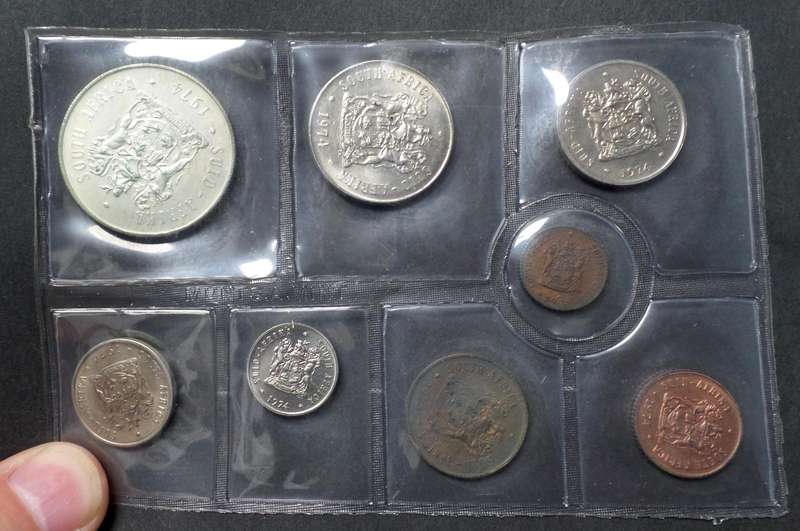 1974 SA Mint UNC set