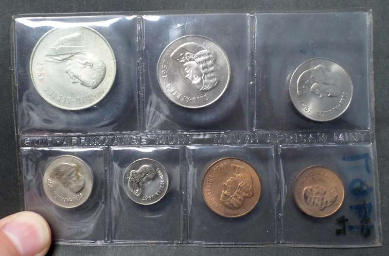 1967A SA Mint UNC set