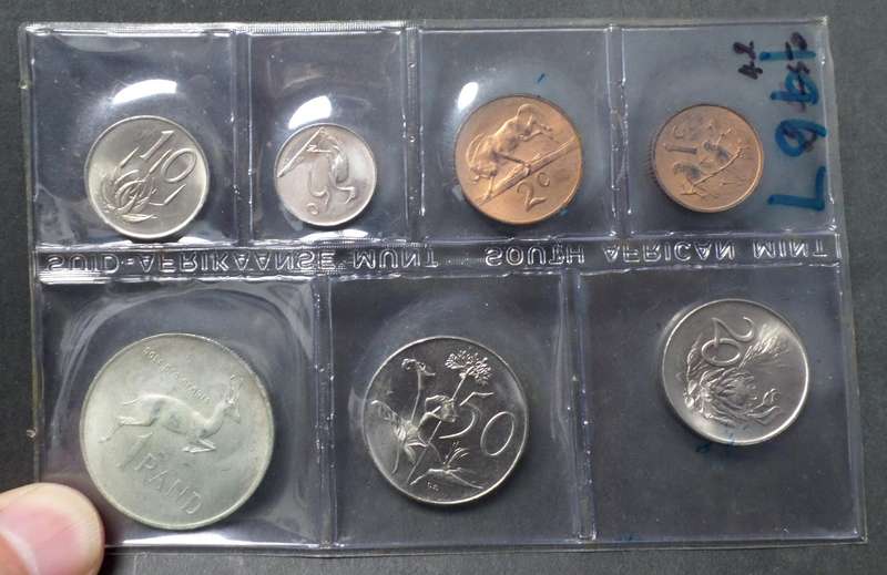 1967A SA Mint UNC set