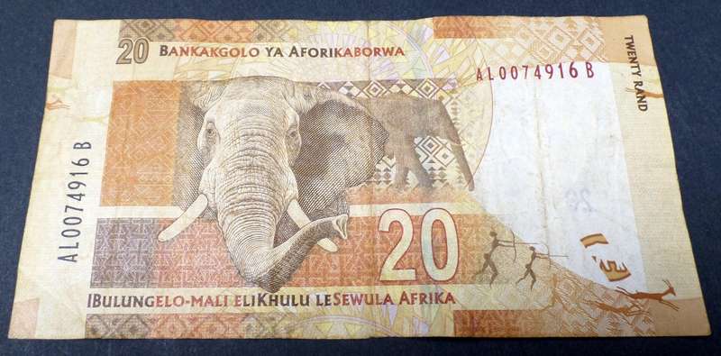 RSA 20 Rand 2012 (Marcus 2nd issue) - USED condition