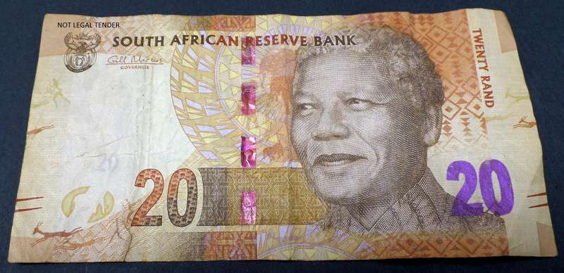 RSA 20 Rand 2012 (Marcus 2nd issue) - USED condition