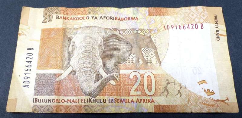RSA 20 Rand 2012 (Marcus 2nd issue) - USED condition