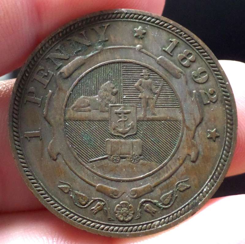 ZAR Penny 1892 - Nice condition