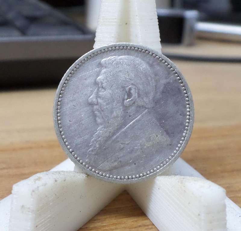 ZAR Sixpence 1893