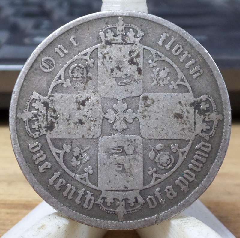 UK Gothic Florin 1855