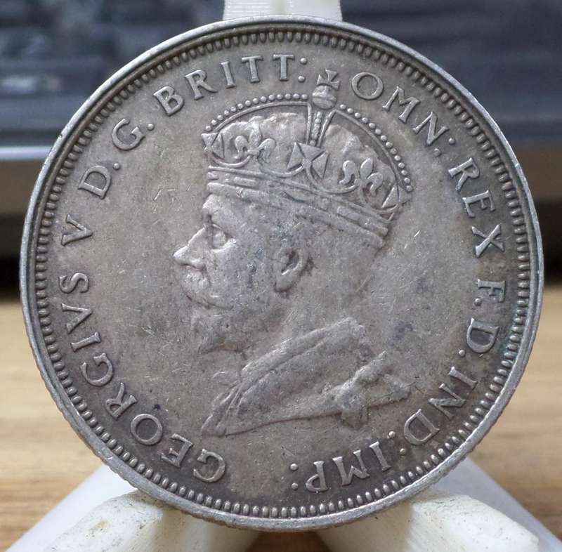 Australia 1 Florin 1927 - Parliament