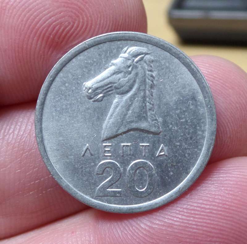*R1 Auction* Greece 20 Lepta 1976 - UNC condition