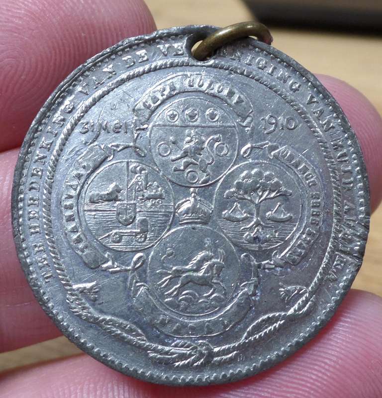 *R1 Auction* 1910 Founding of the Union of South Africa medallion
