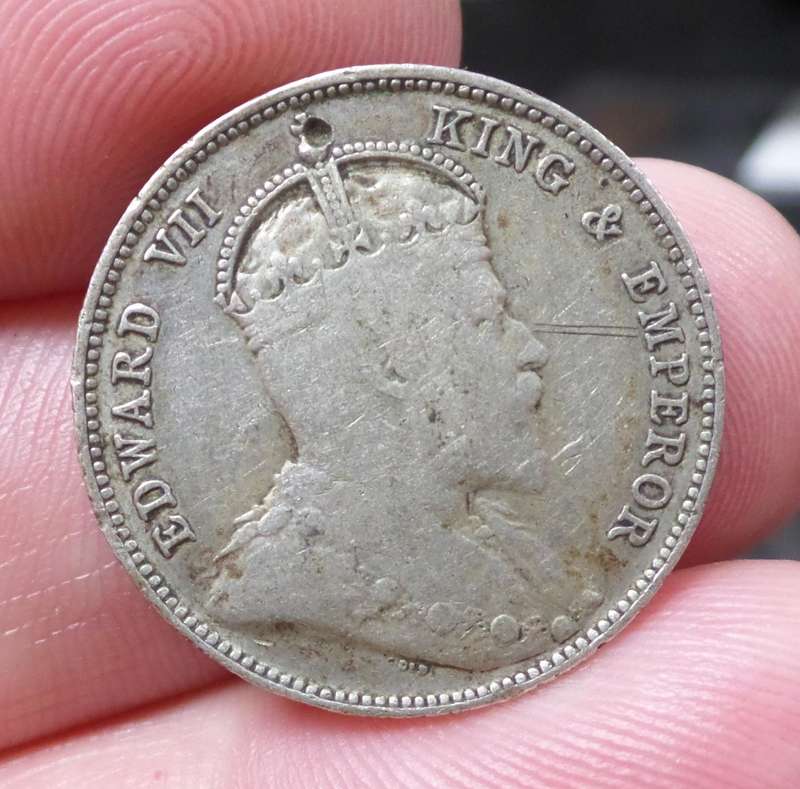 *R1 Auction* Straits Settlements 20 Cents 1902