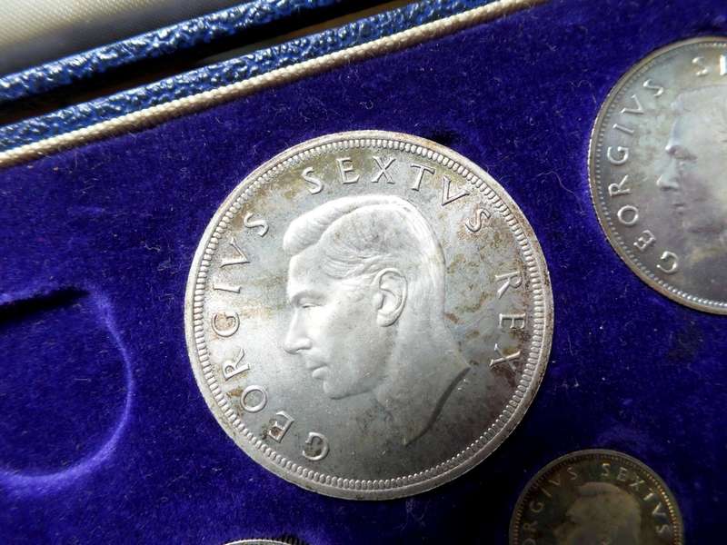 1952 SA Union long proof set - no gold